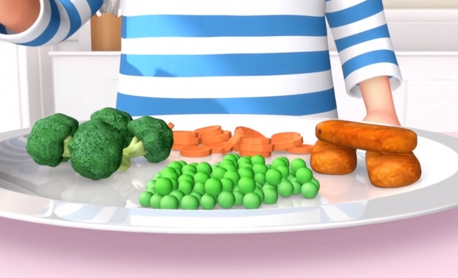 Come más verduras LittleBabyBum