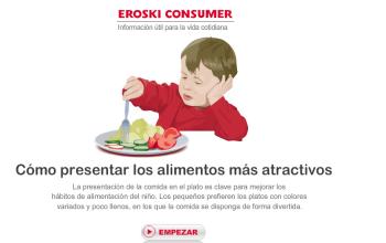 Cómo presentar los alimentos más atractivos para los niños