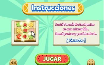 Juego interactivo Nuestras frutas y verduras