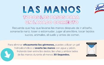 Todos los pasos para lavarse las manos correctamente