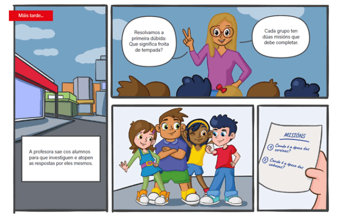 De onde provén a miña comida?