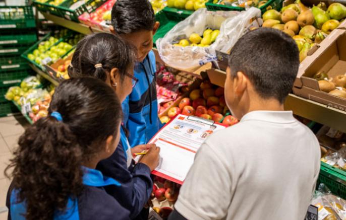 Investiguem en eroski per a portar una alimentació saludable