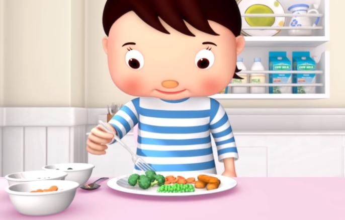 Come más verduras LittleBabyBum