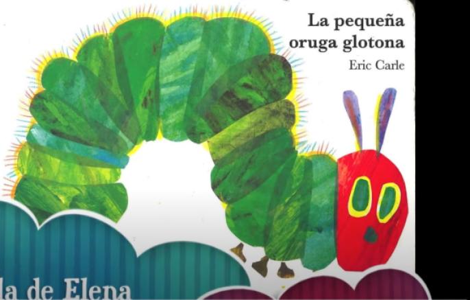 La pequeña oruga glotona