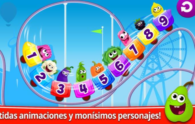 Funny Food 123! Bebes juegos educativos para niños