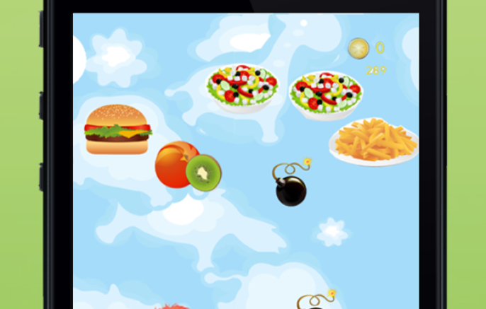 Healthy Food Monsters app