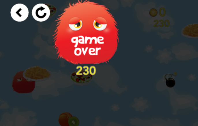 Healthy Food Monsters app