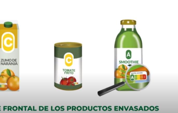NUTRI-SCORE: Video sobre el etiquetado nutricional frontal