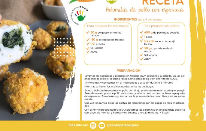 RECETAS CENAS PARA PEQUES